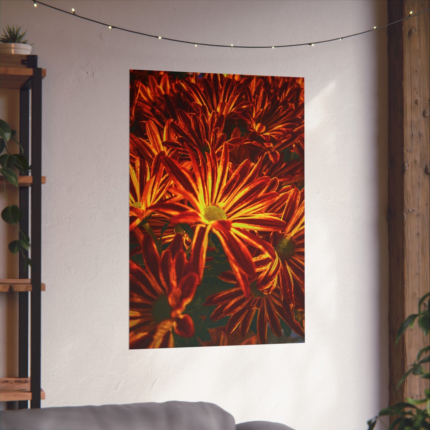 Matte Vertical Poster OF FLOWERS