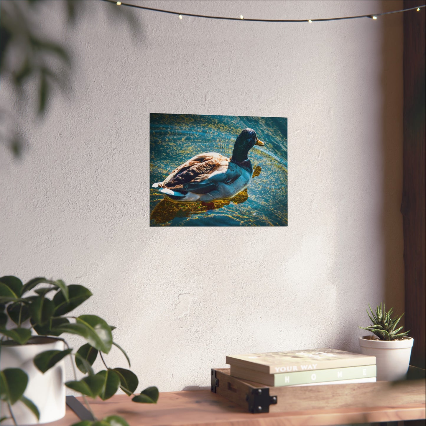 Duck  Matte Horizontal Posters