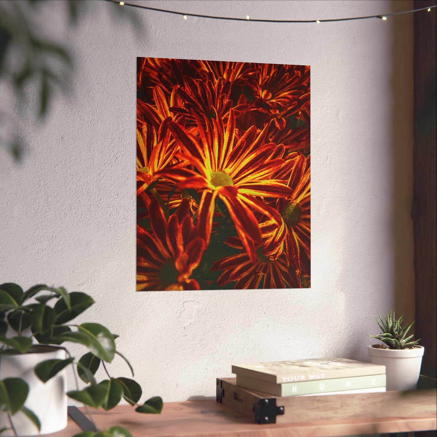 Matte Vertical Poster OF FLOWERS