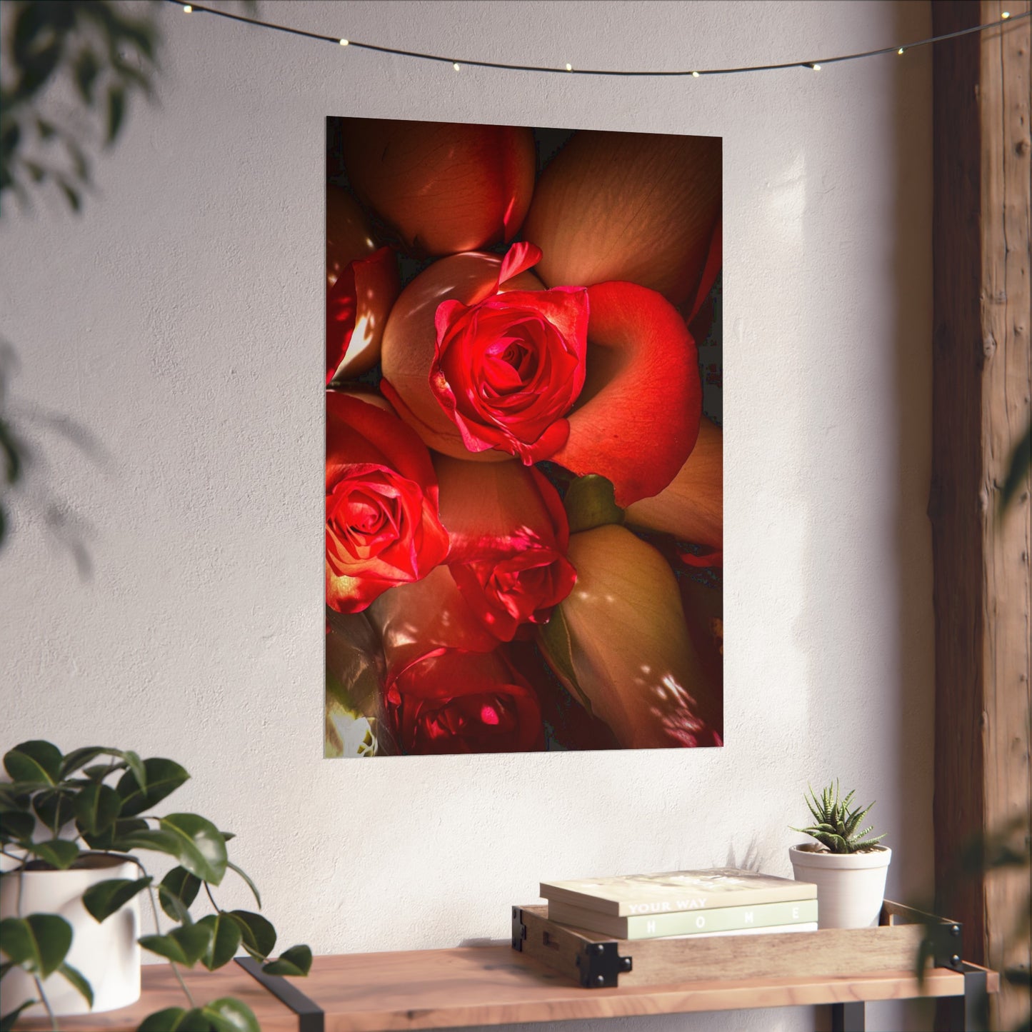 Flowers Matte Vertical Poster