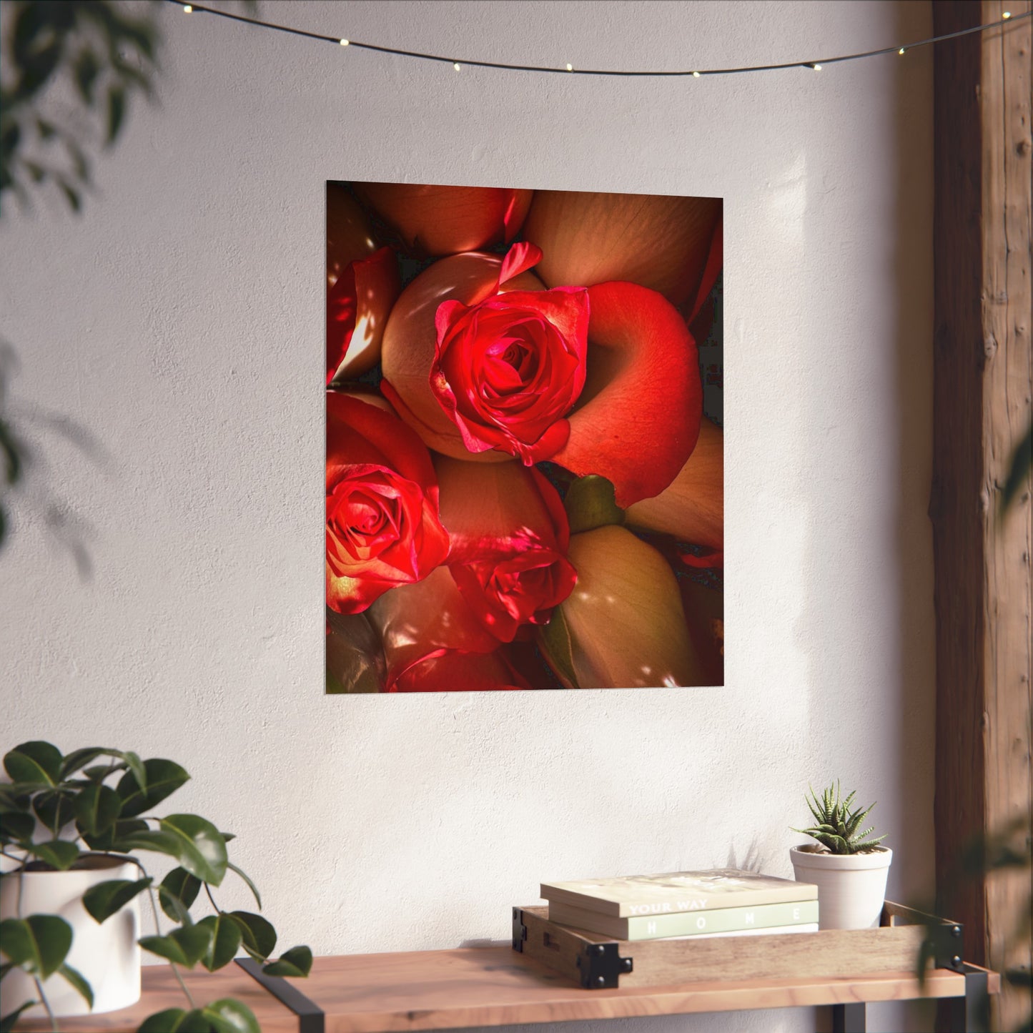 Flowers Matte Vertical Poster