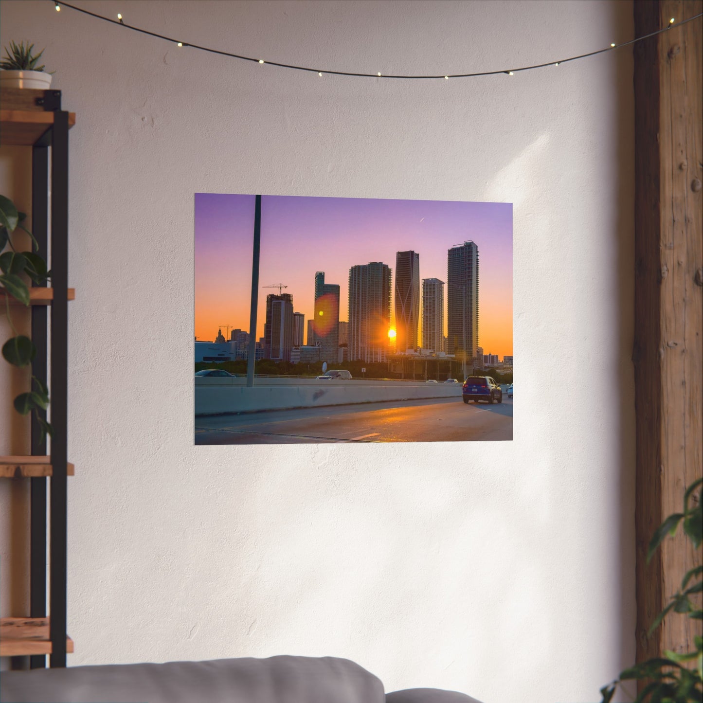 Miami poster| Buildings| Horizontal Posters| personalized posters