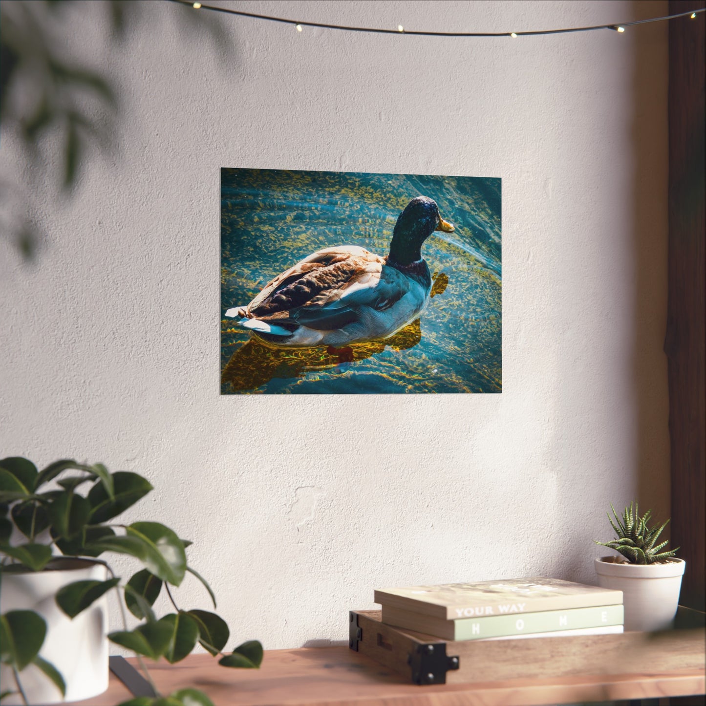 Duck  Matte Horizontal Posters