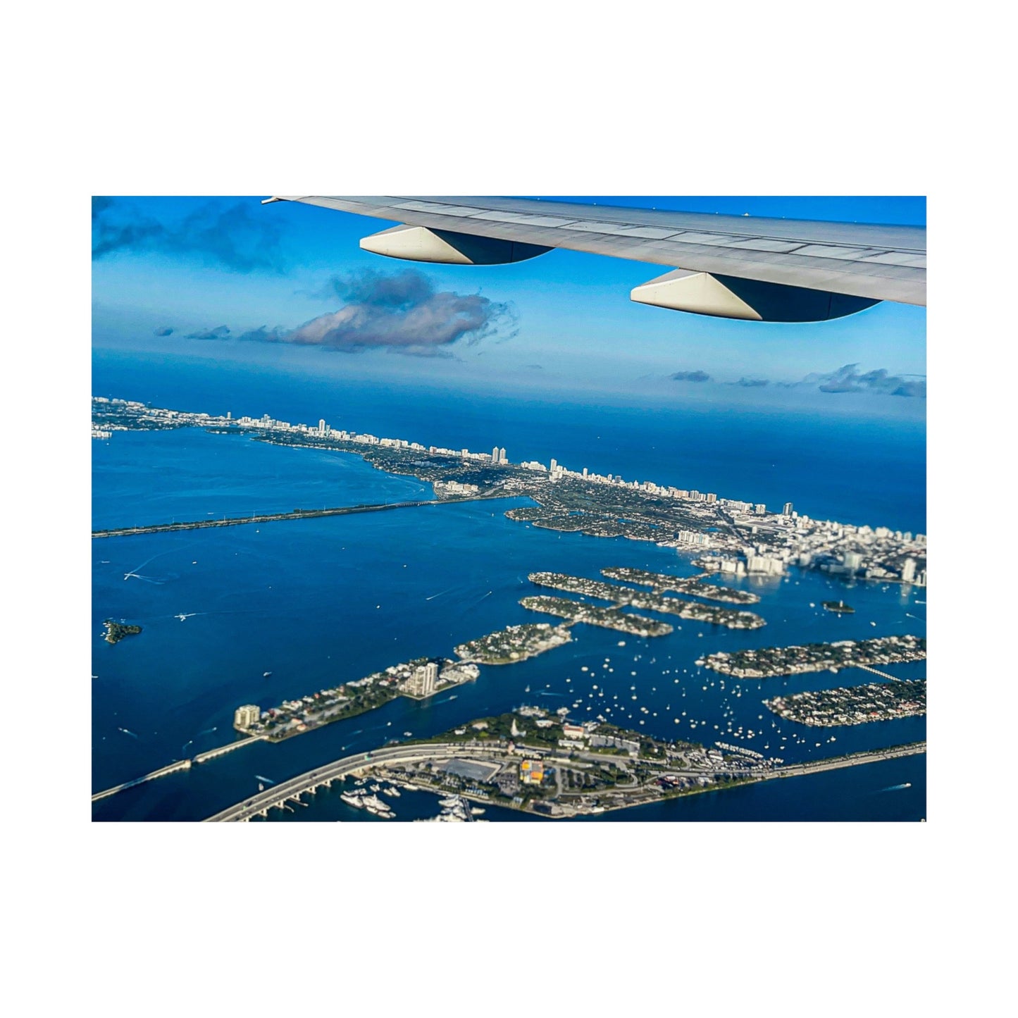 Airplane view | Traveling | Matte Horizontal Posters | Office decor