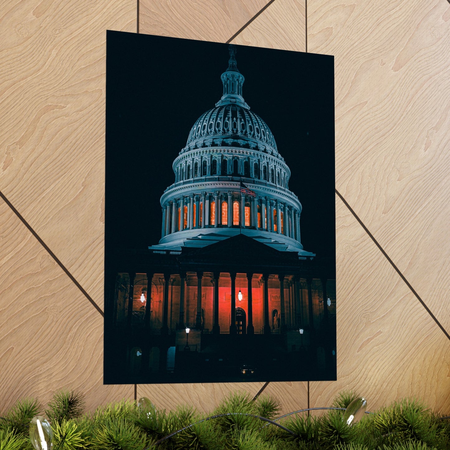 White House Matte Vertical Poster