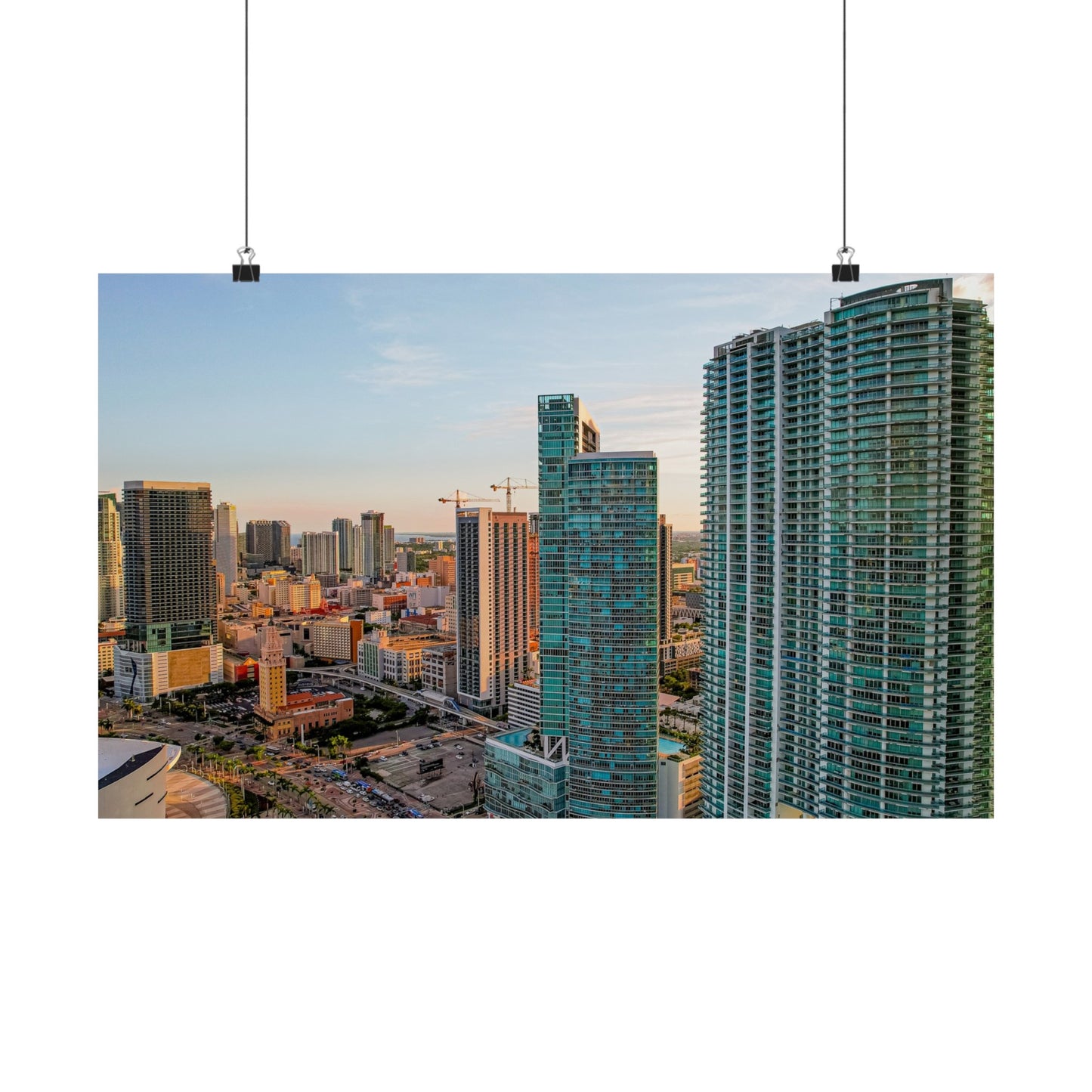 Buildings Matte Horizontal Posters