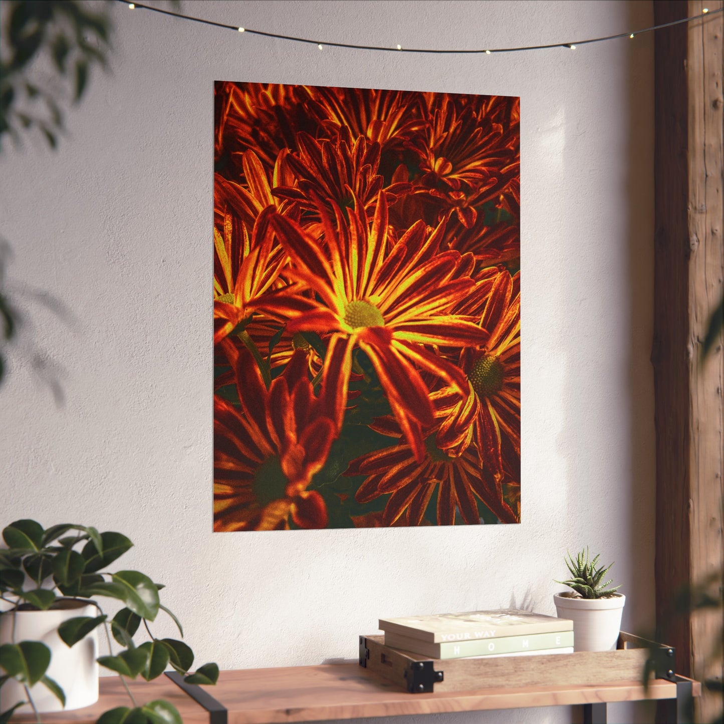 Matte Vertical Poster OF FLOWERS