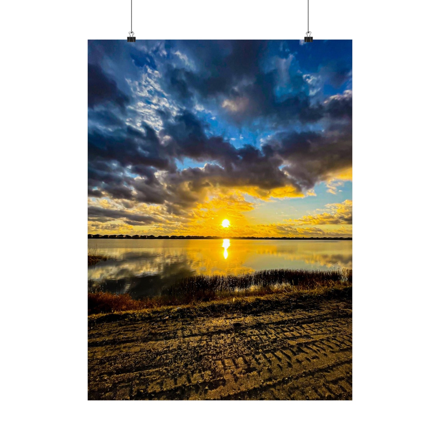 Sunrise Matte Vertical Posters