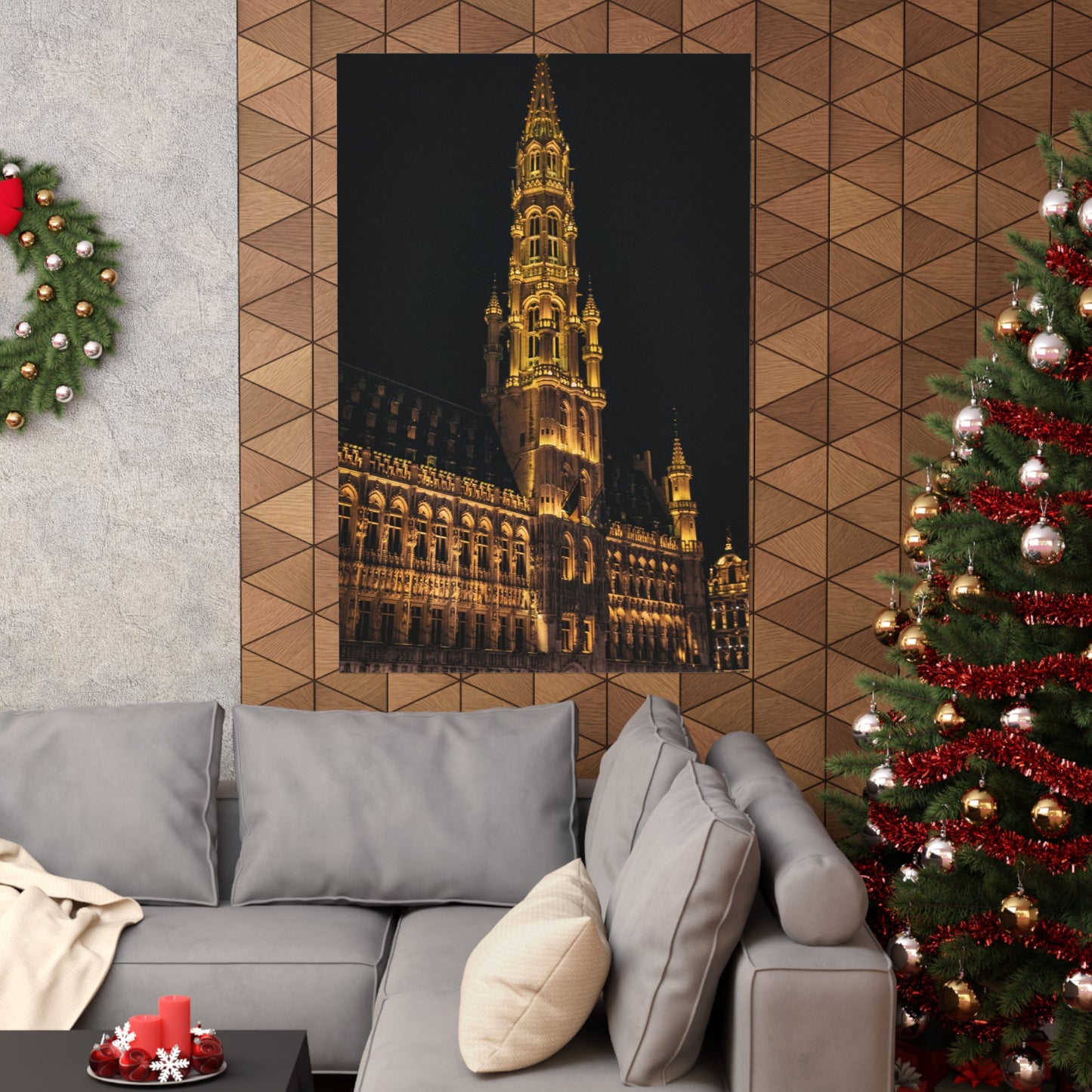 Belgium Cathedral Matte Vertical Posters | Home decor | Personalized posters