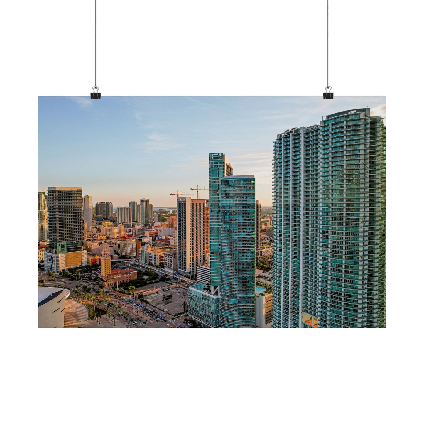 Buildings Matte Horizontal Posters