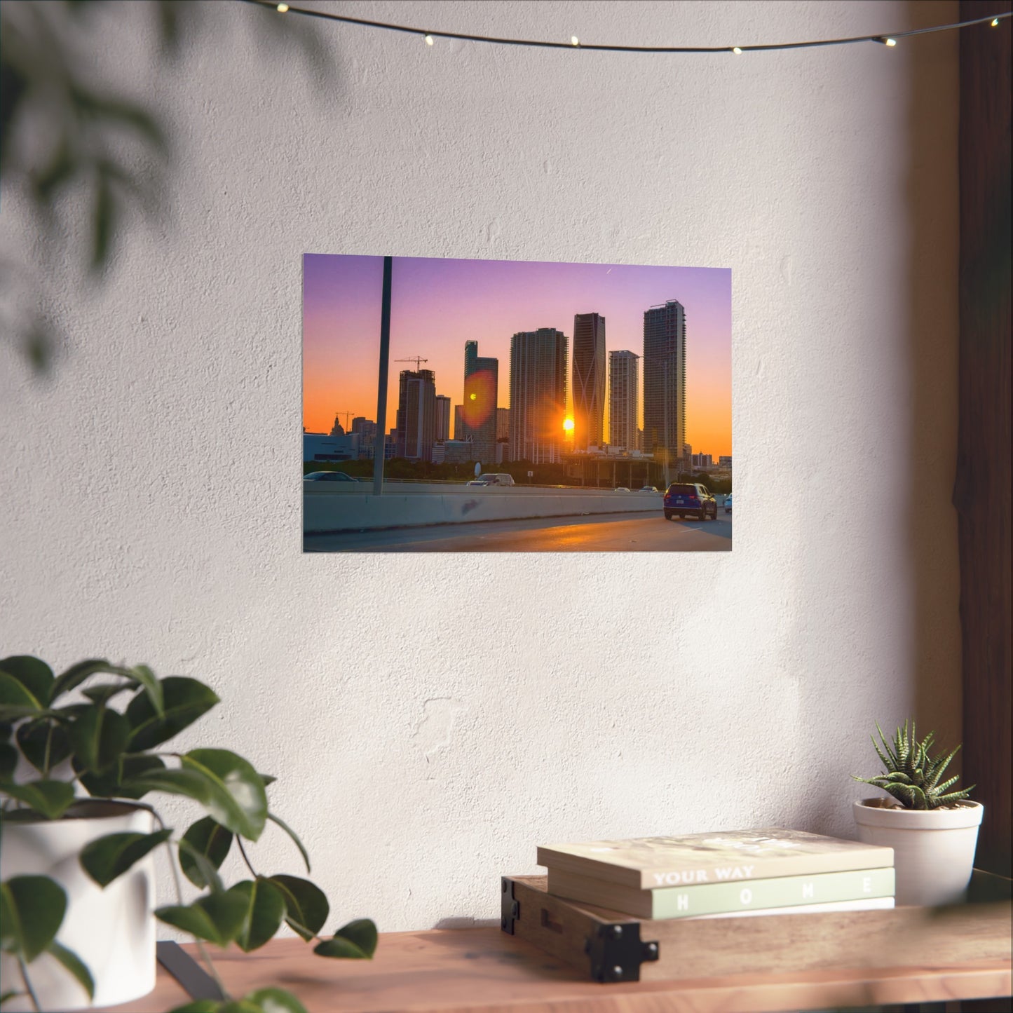 Miami poster| Buildings| Horizontal Posters| personalized posters