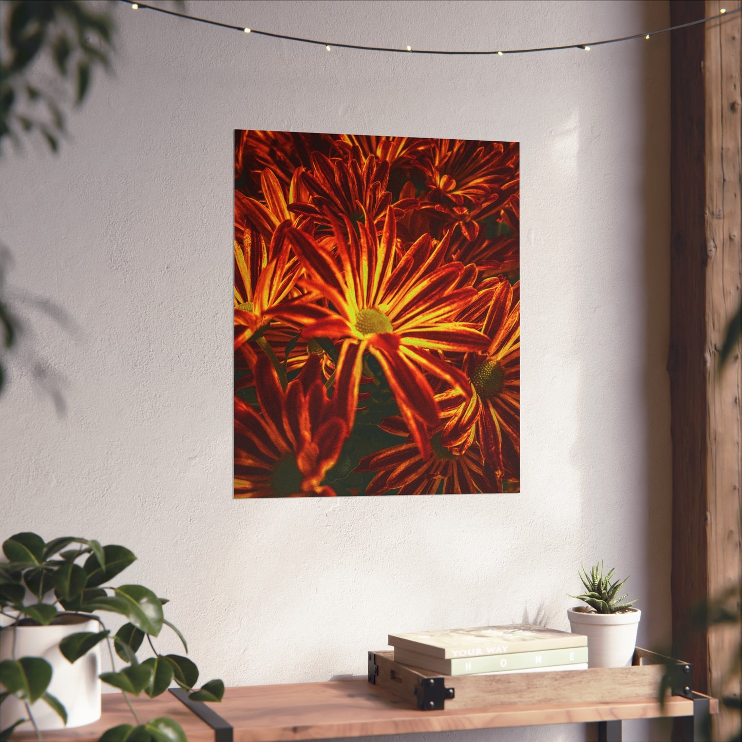 Matte Vertical Poster OF FLOWERS