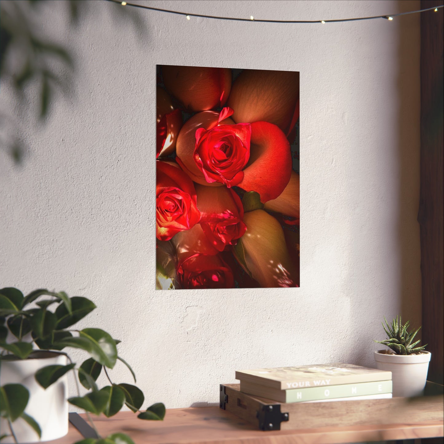 Flowers Matte Vertical Poster