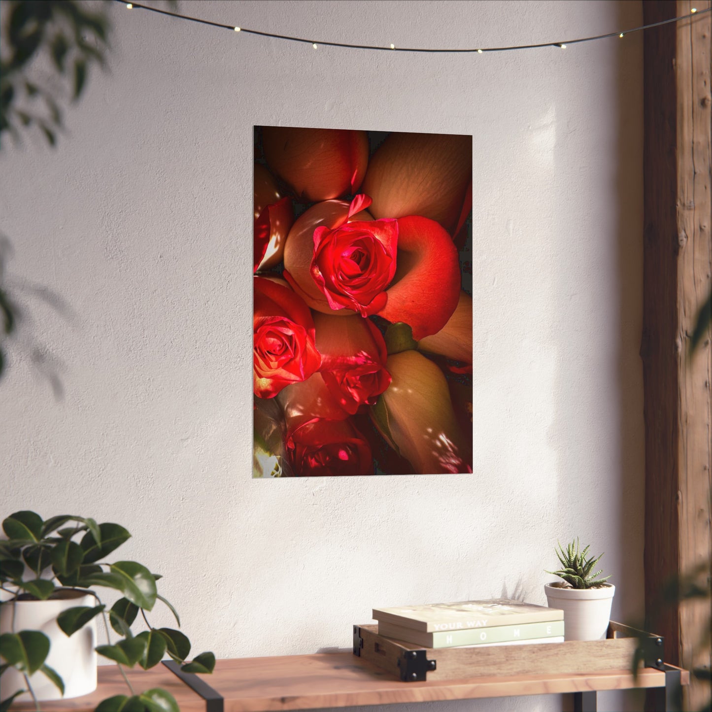 Flowers Matte Vertical Poster