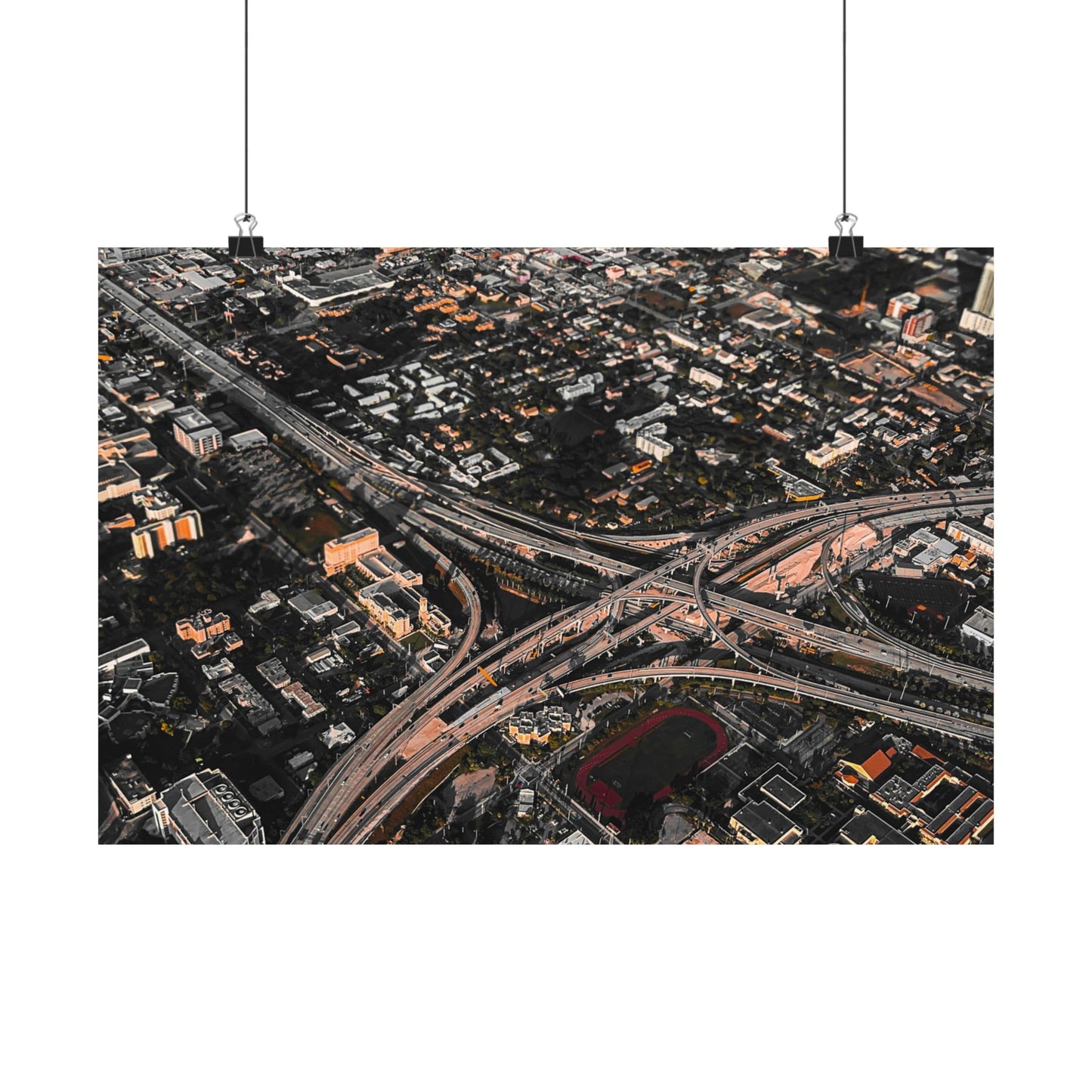 Street poster| Home decor| Horizontal Posters