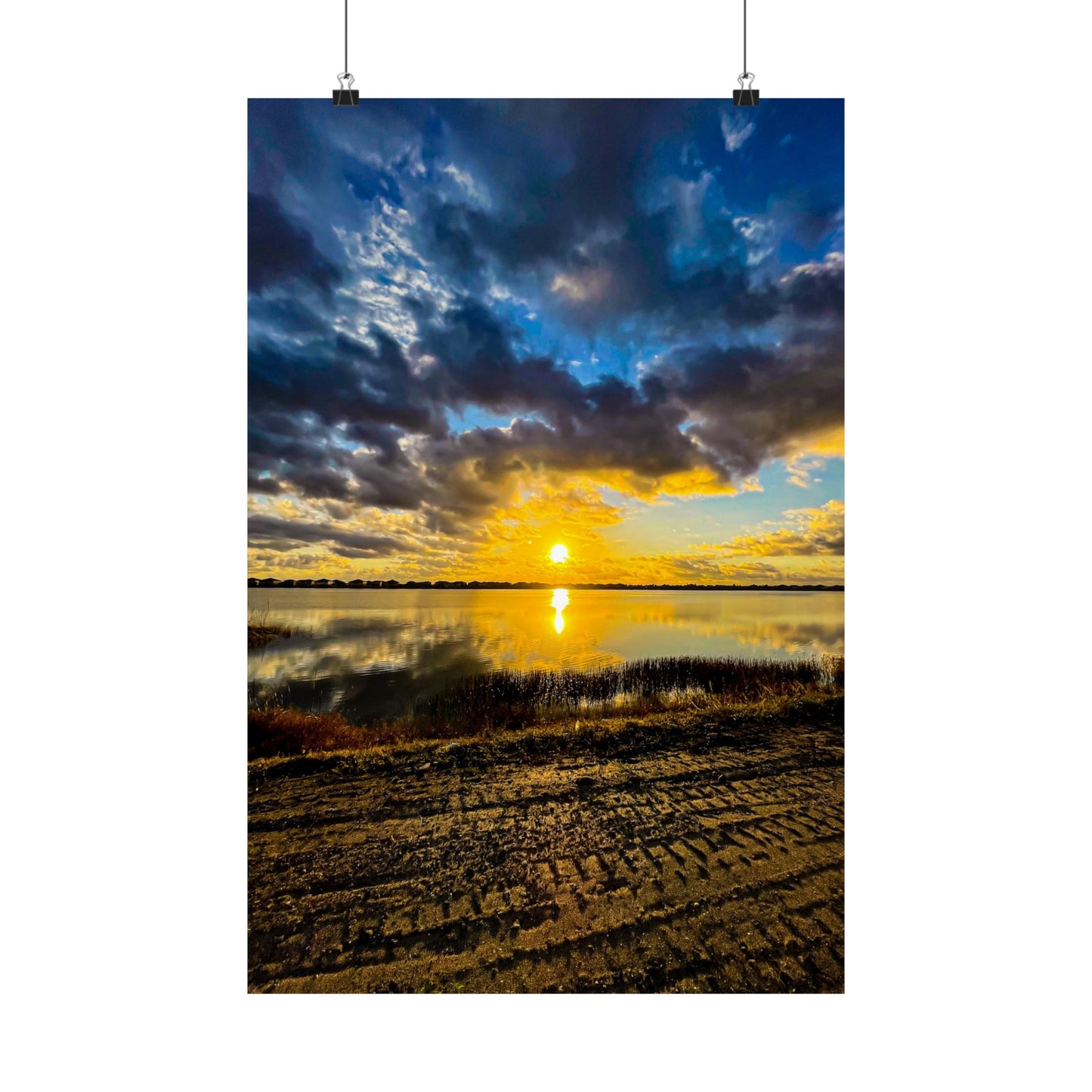 Sunrise Matte Vertical Posters