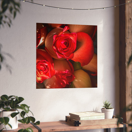 Flowers Matte Vertical Poster