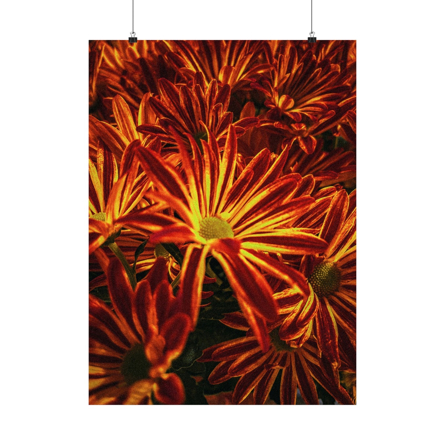 Matte Vertical Poster OF FLOWERS