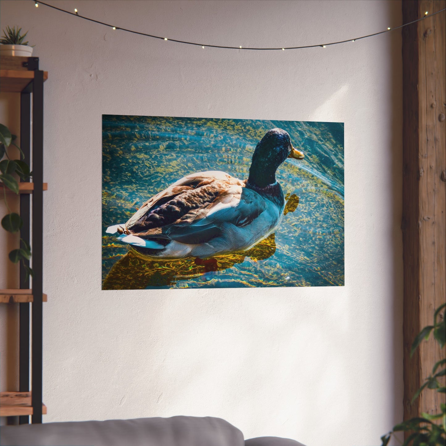 Duck  Matte Horizontal Posters