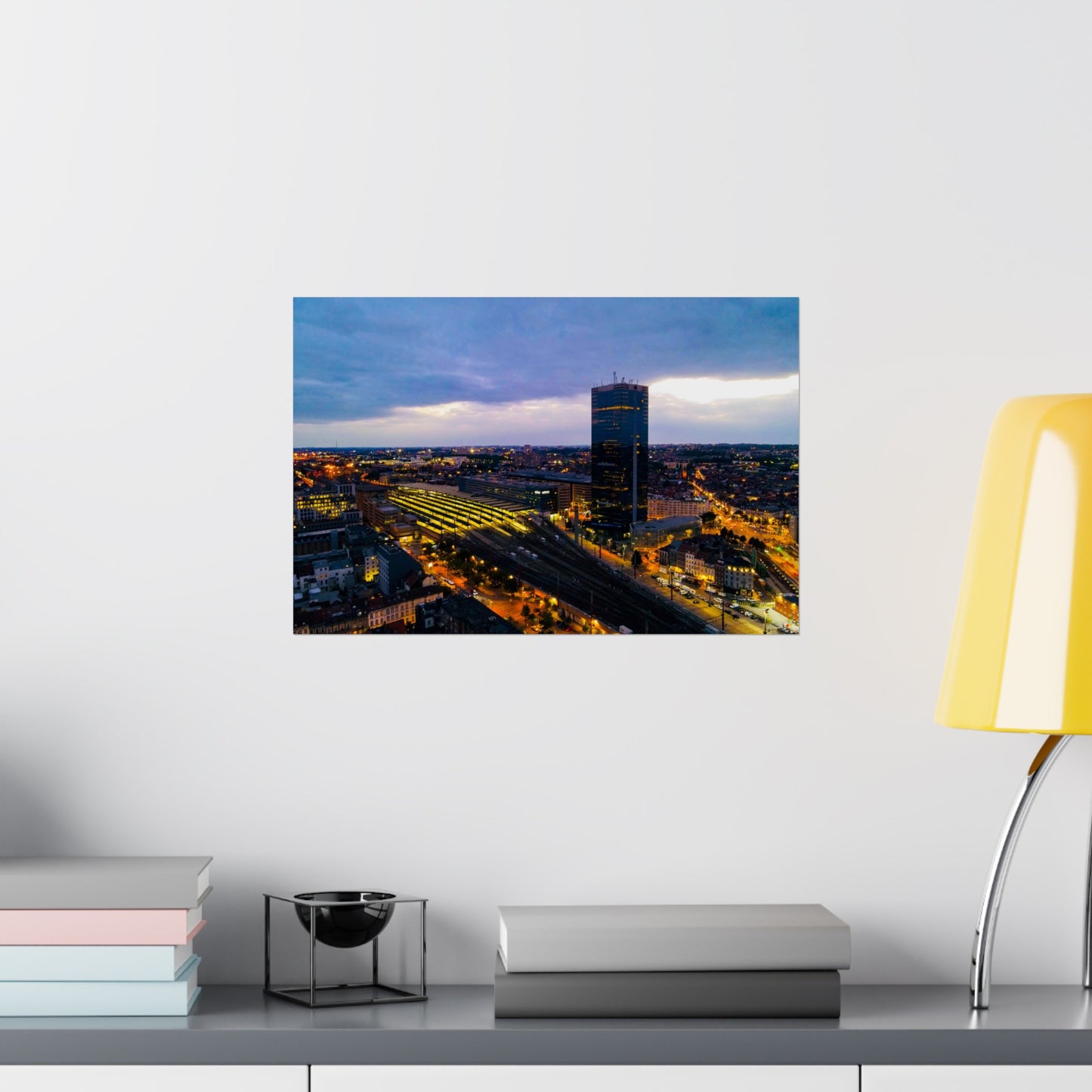 Buildings poster| Matte Horizontal Posters | Home decor| Personalized poster