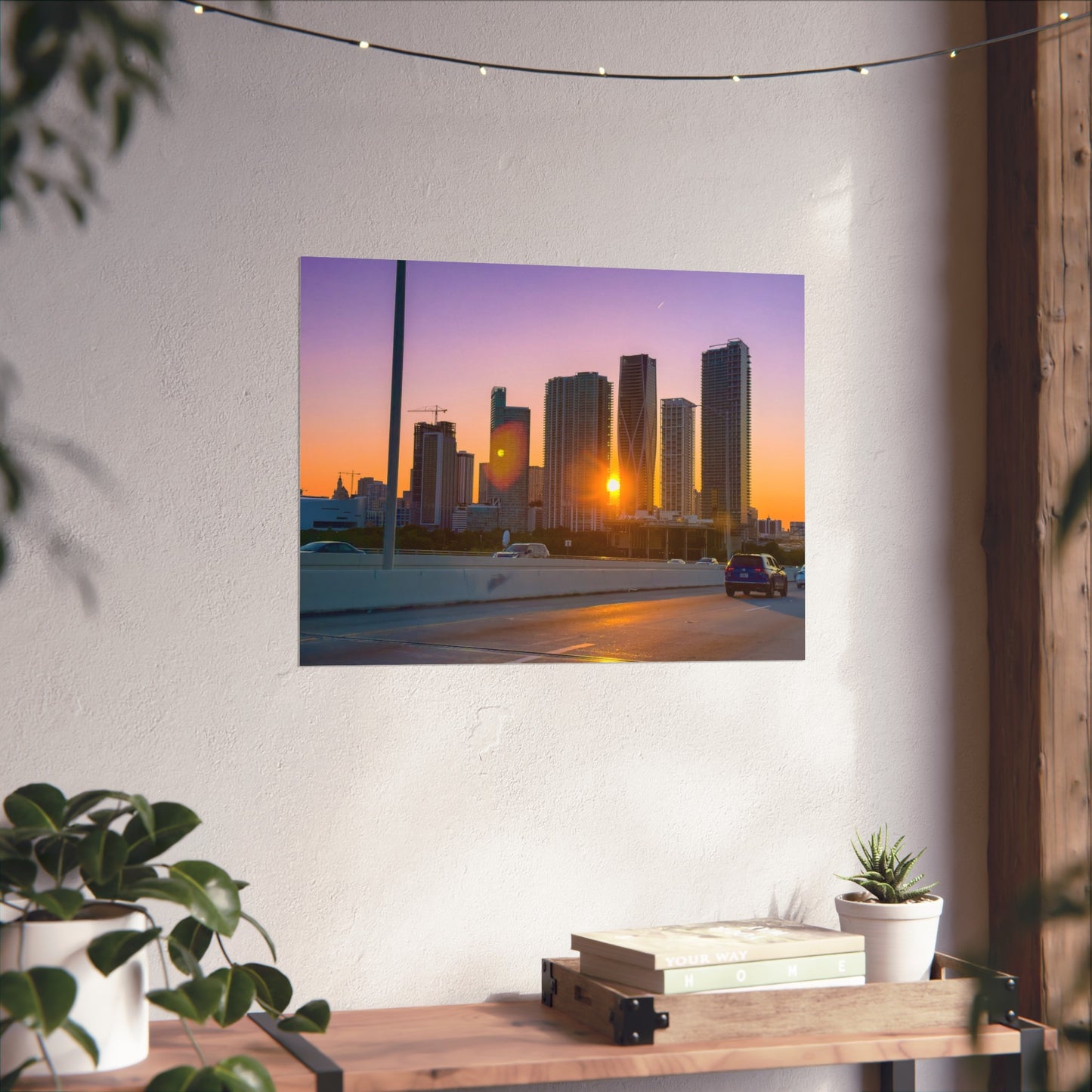 Miami poster| Buildings| Horizontal Posters| personalized posters