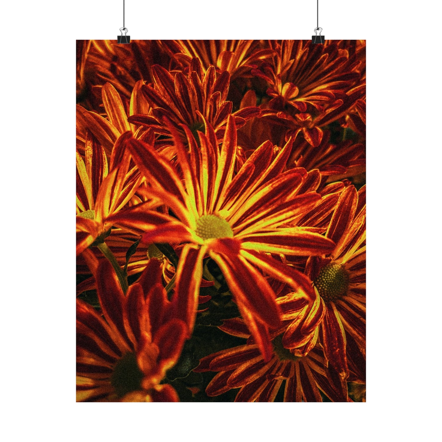 Matte Vertical Poster OF FLOWERS