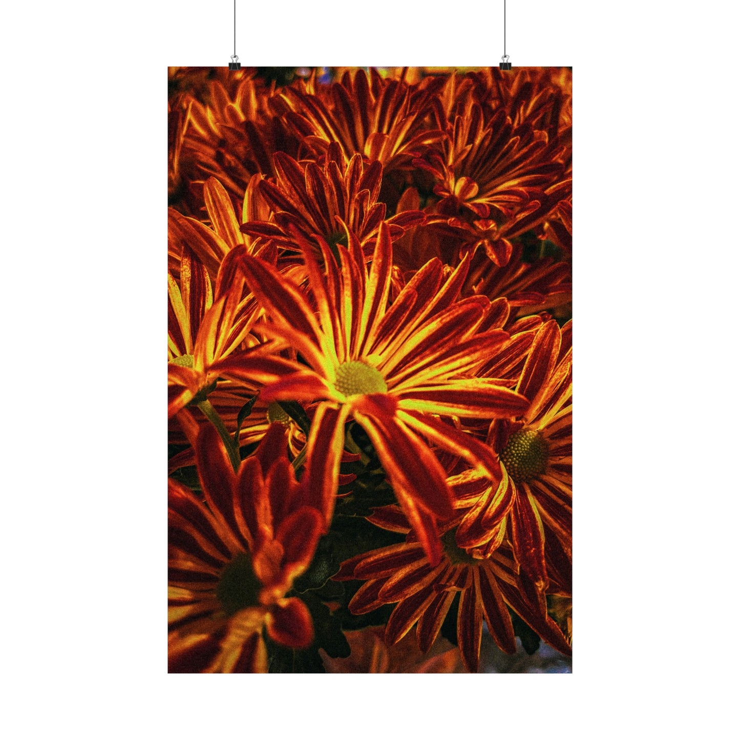 Matte Vertical Poster OF FLOWERS