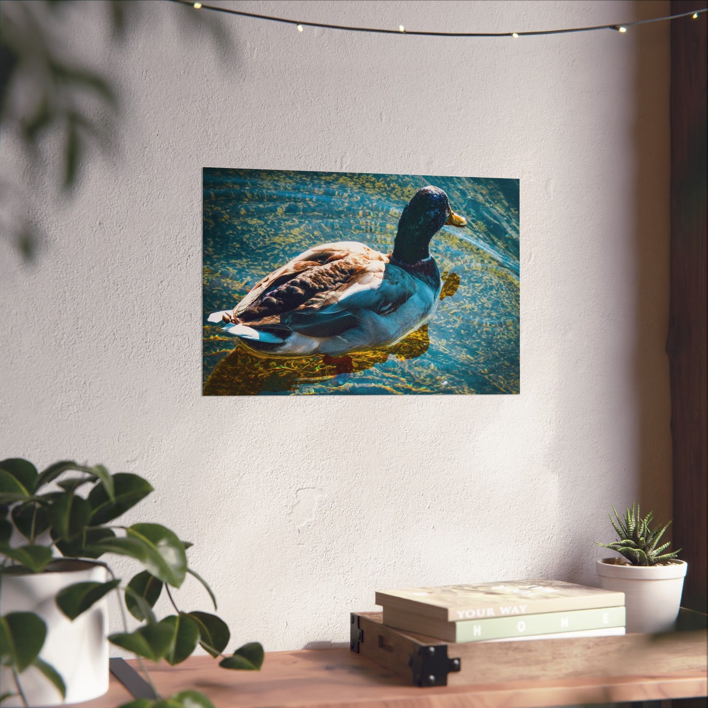 Duck  Matte Horizontal Posters