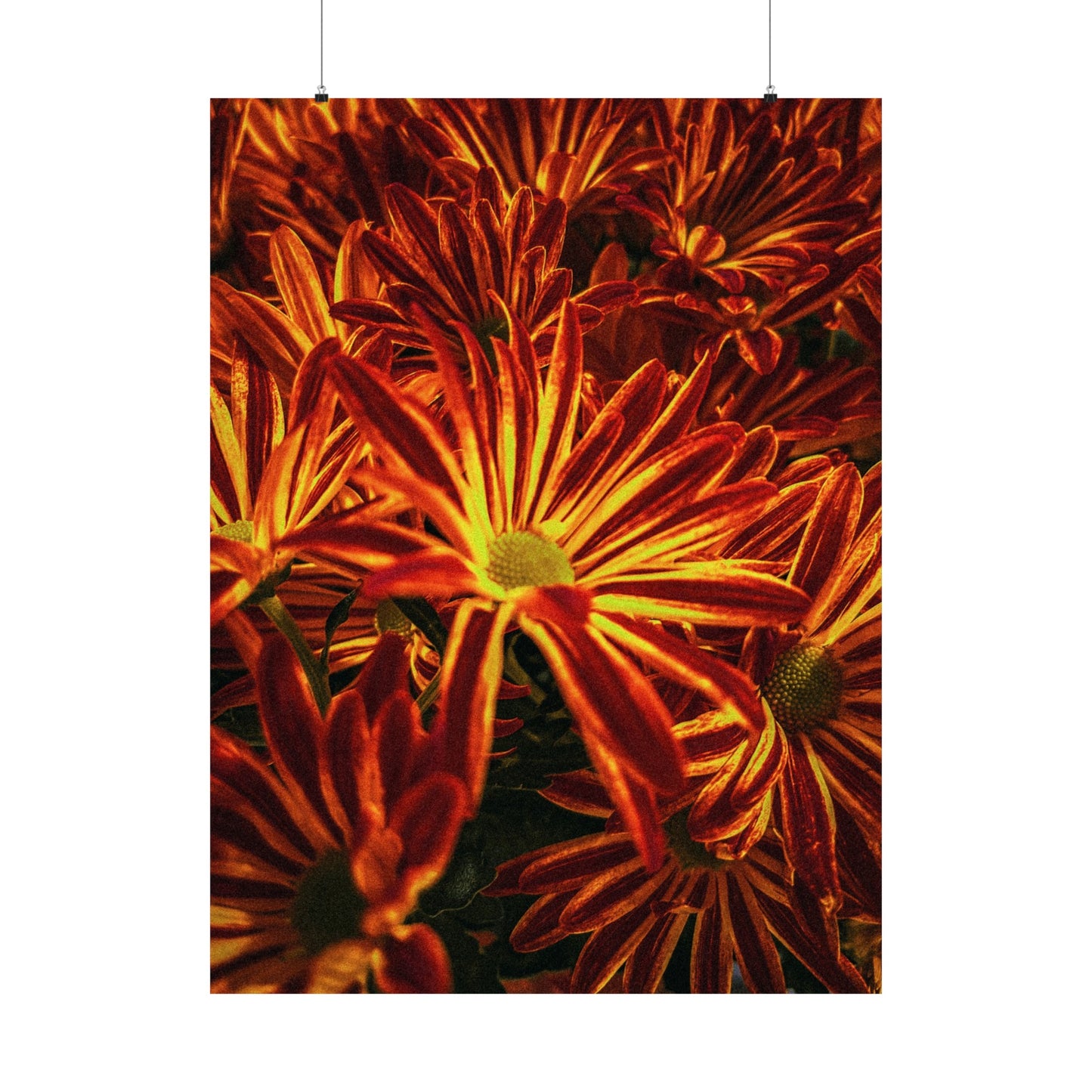 Matte Vertical Poster OF FLOWERS