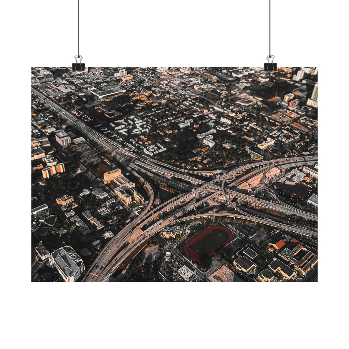 Street poster| Home decor| Horizontal Posters