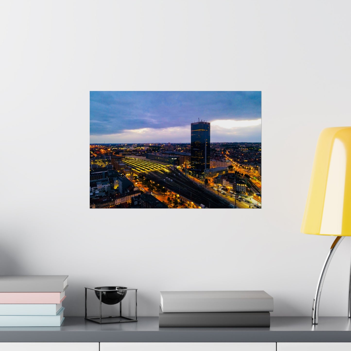 Buildings poster| Matte Horizontal Posters | Home decor| Personalized poster