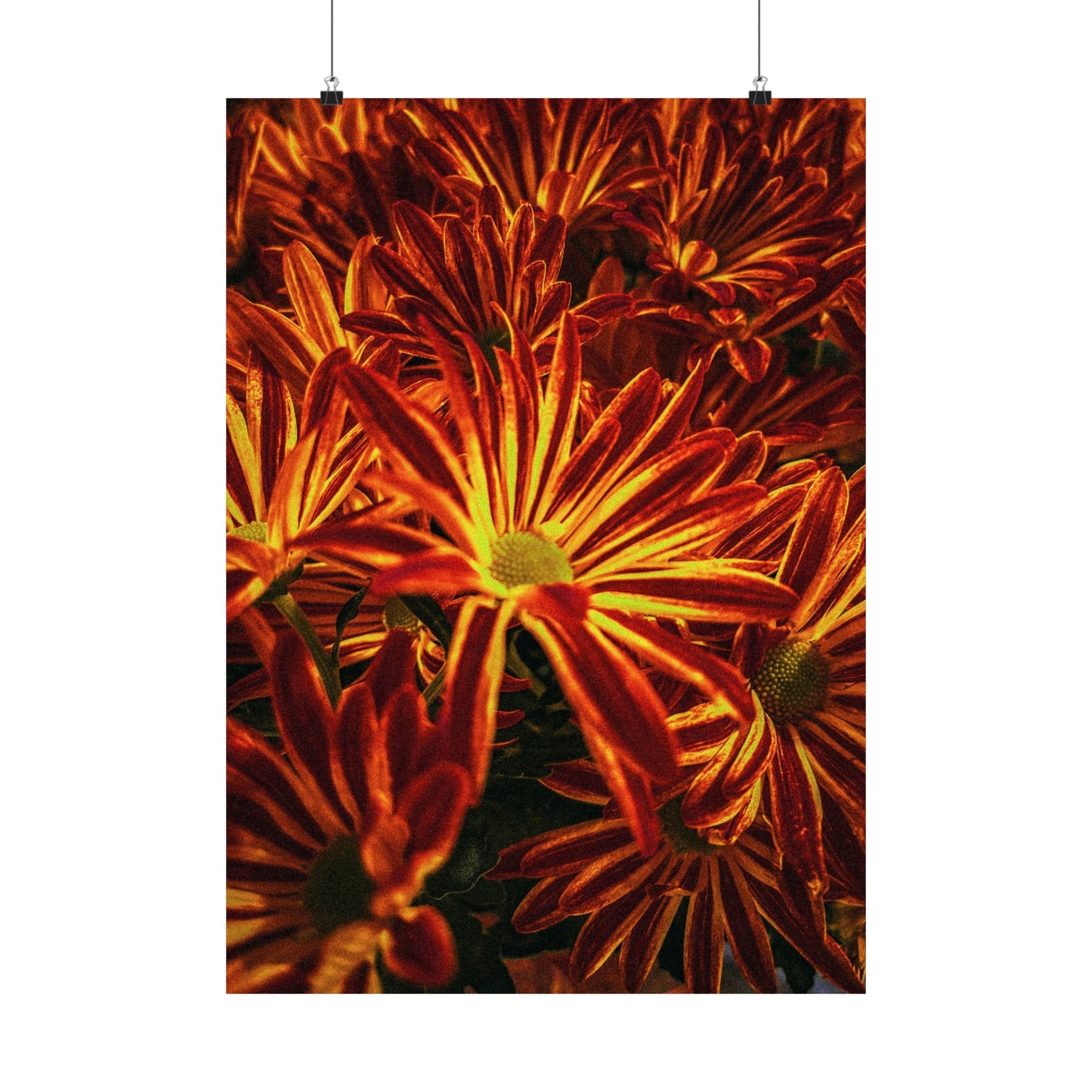 Matte Vertical Poster OF FLOWERS