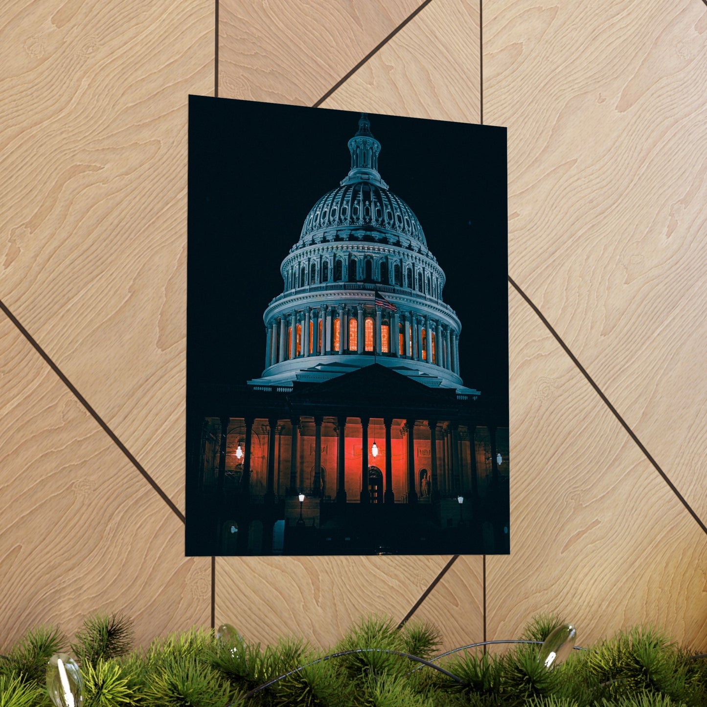 White House Matte Vertical Poster