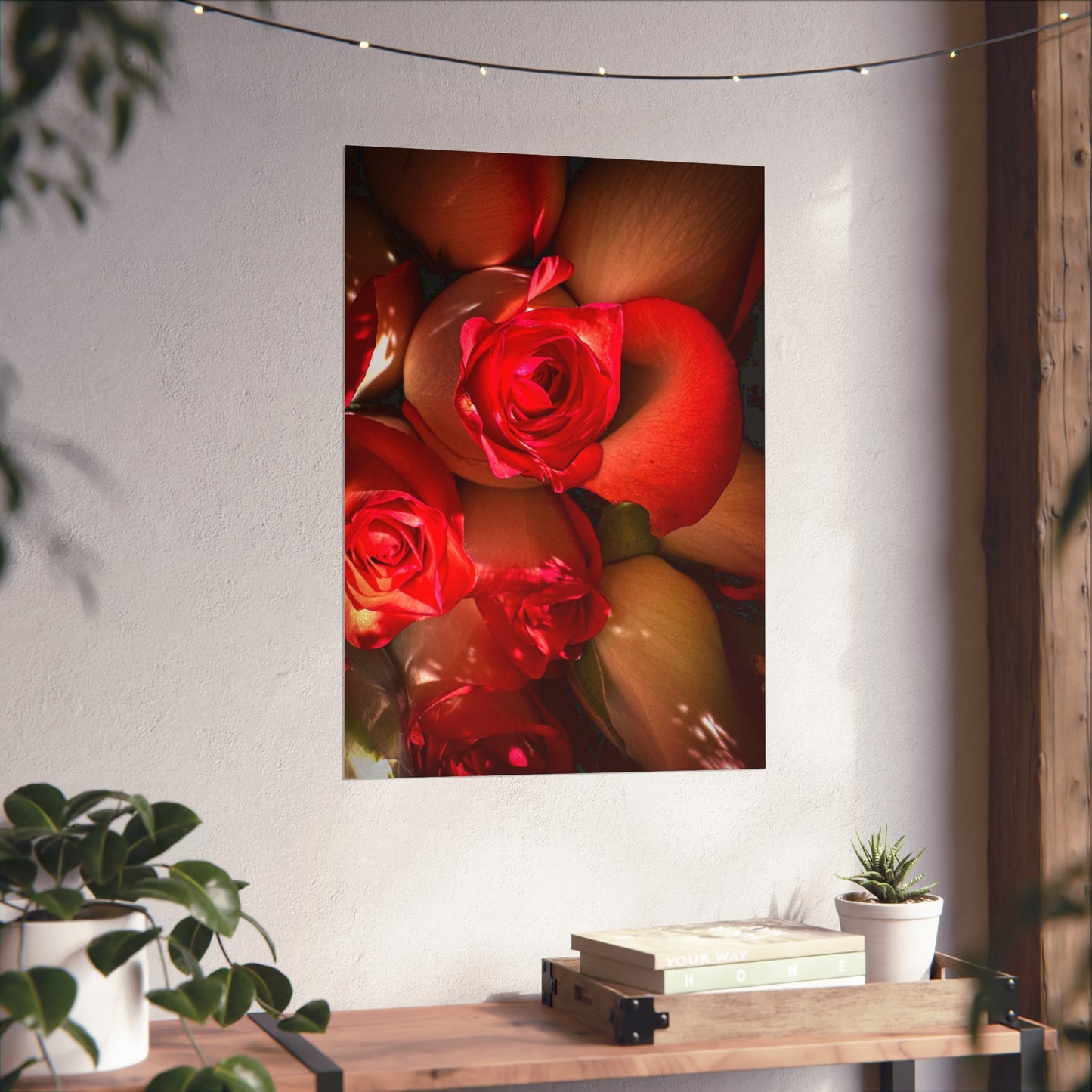 Flowers Matte Vertical Poster